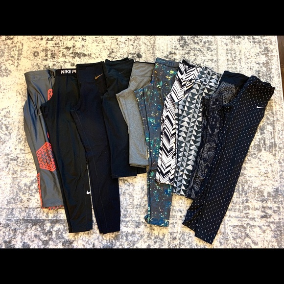 Nike Pants - Nike Tight/Capri Lot